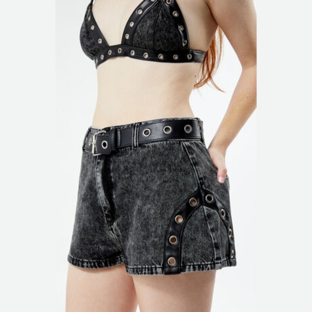 Weworewhat Denim Shorts